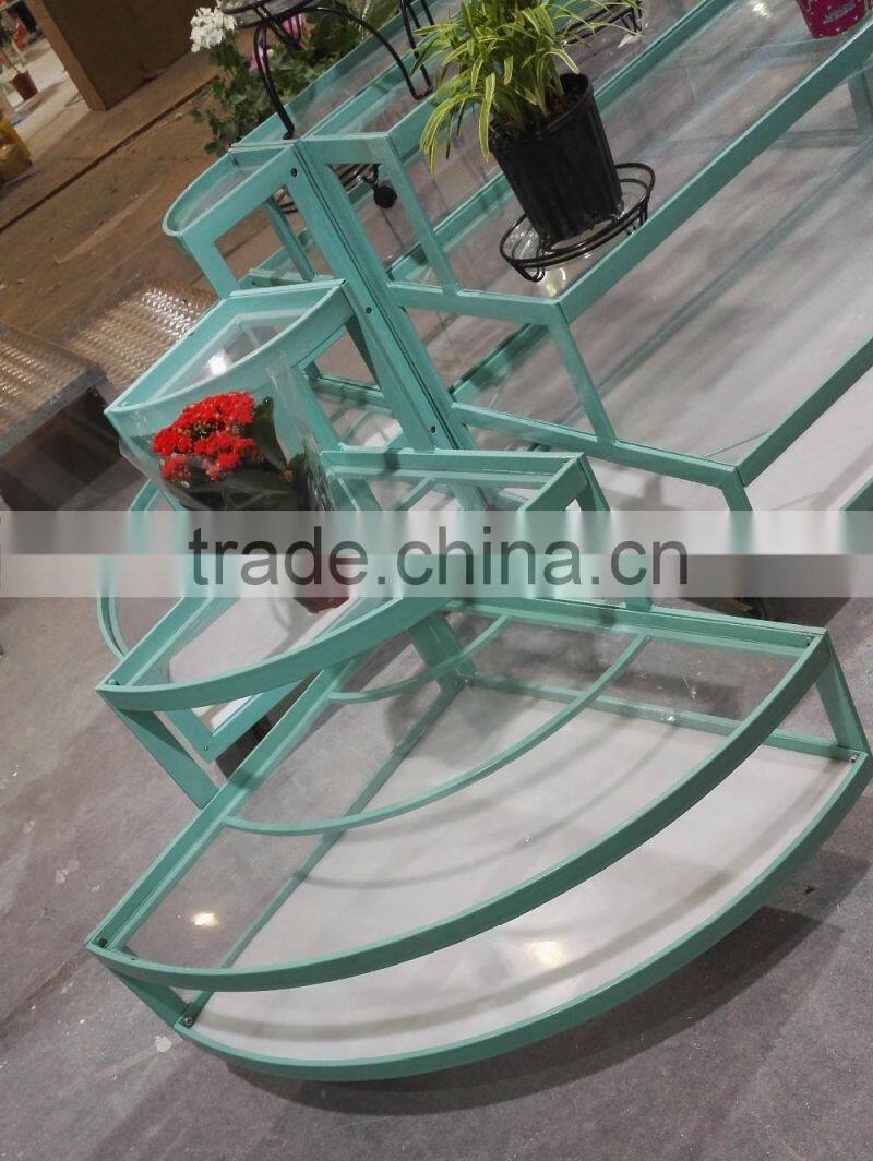 tiffany blue flower show rack, display platform