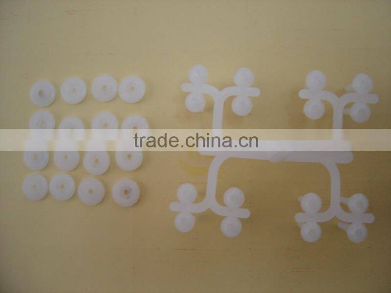 Medical plastic test tube mould and product