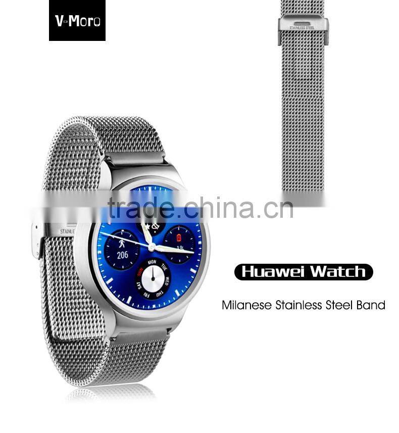 New arrival high quality Classical buckle Stainless Steel band for huawei Watch band