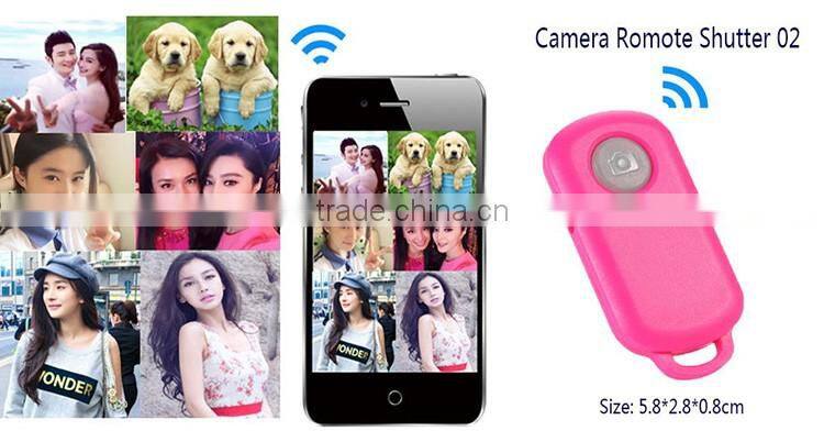 Gleese Popular Flexible bluetooth Selfie Stick remote with Shutter Button Promotion selfie stick for iphone