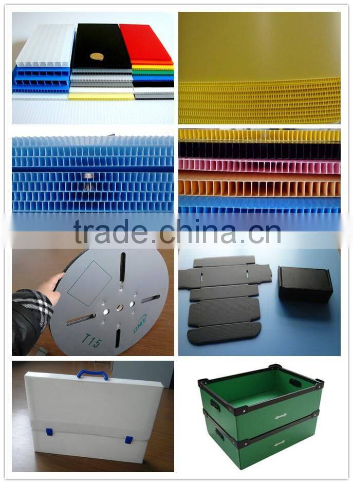 2015 eco-friendly pp corrugated plastic hollow sheet