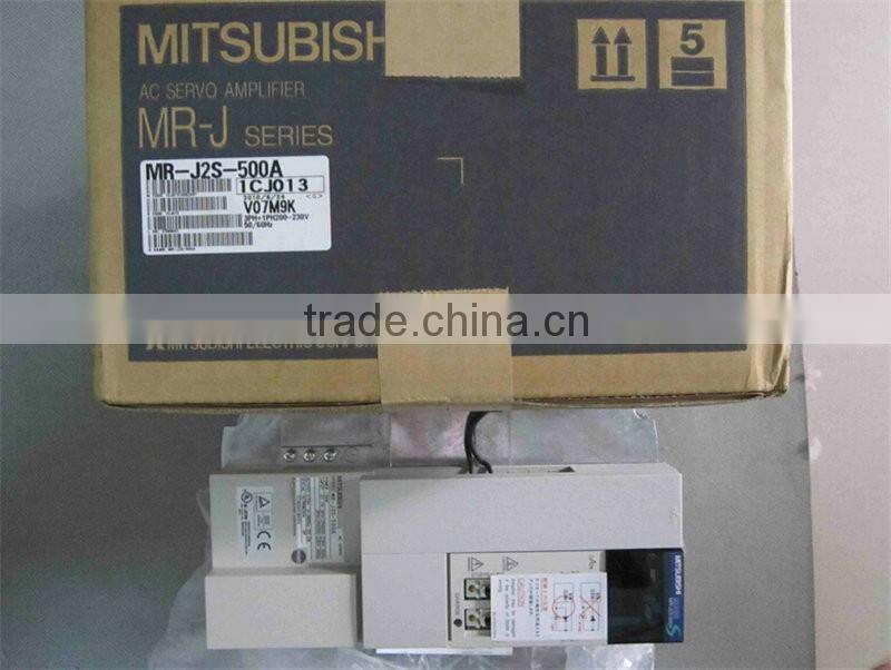 Original MR-J2S-500A 220v 5kw mitsubishi cnc servo motor driver