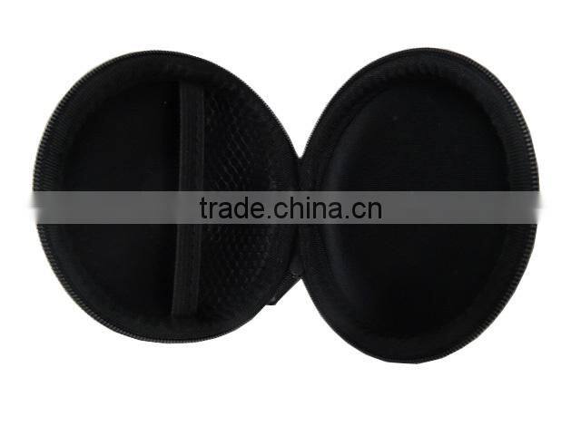 Customised protective EVA headphone case with rubber logo