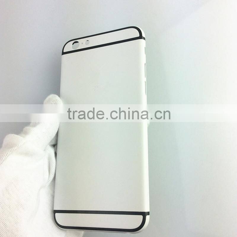 2016 hot sale black line white housing for iPhone 6s 4.7''