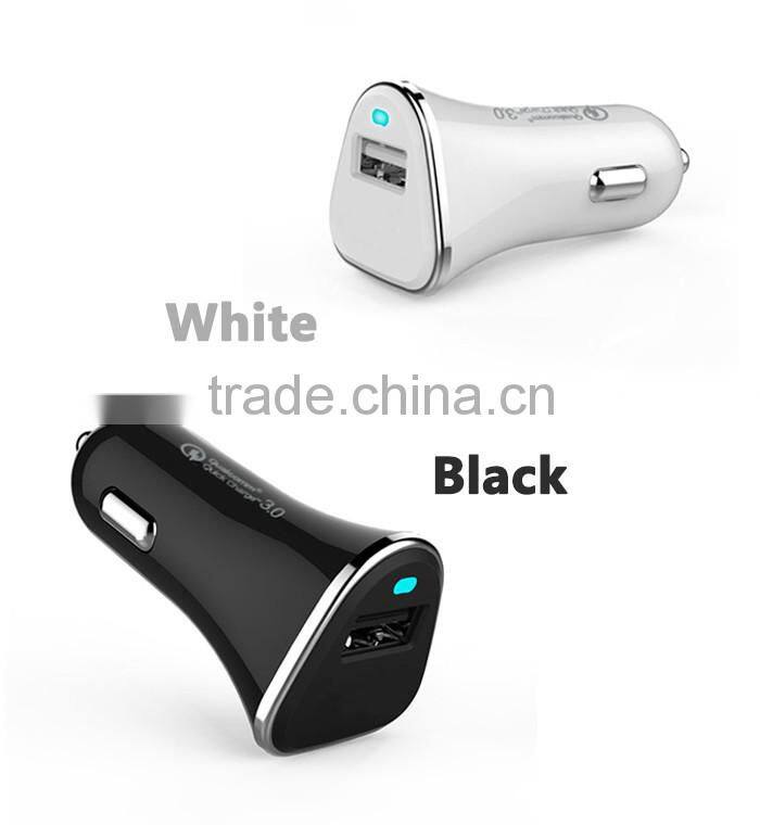 HC-QC30 qucik usb car charger 3.0,smart IC protection