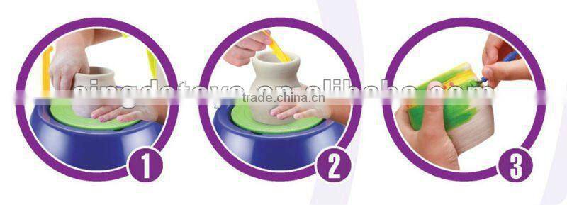 103 Plastic Pottery Wheel Handmade Clay Toys