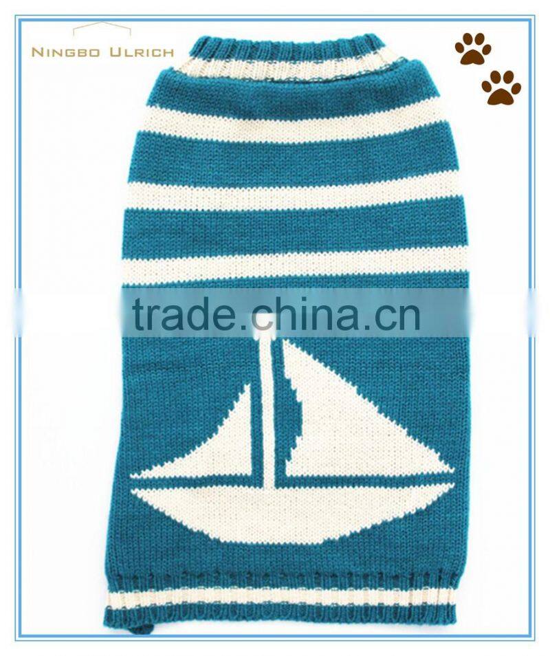 M5 fashion marbled knitted dog sweater