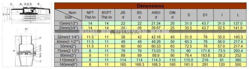 Factory Plastic Pvc Foot Valve