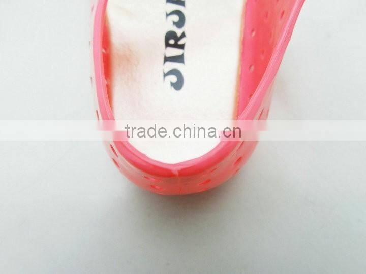 Watermelon Red PVC jelly girls sandals