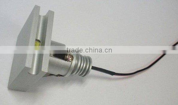 Round recessed led stair wall lighting