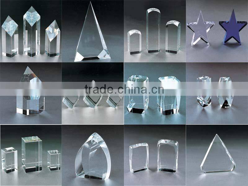 2015 New design clearly color best seller factory directly round crystal blank cube