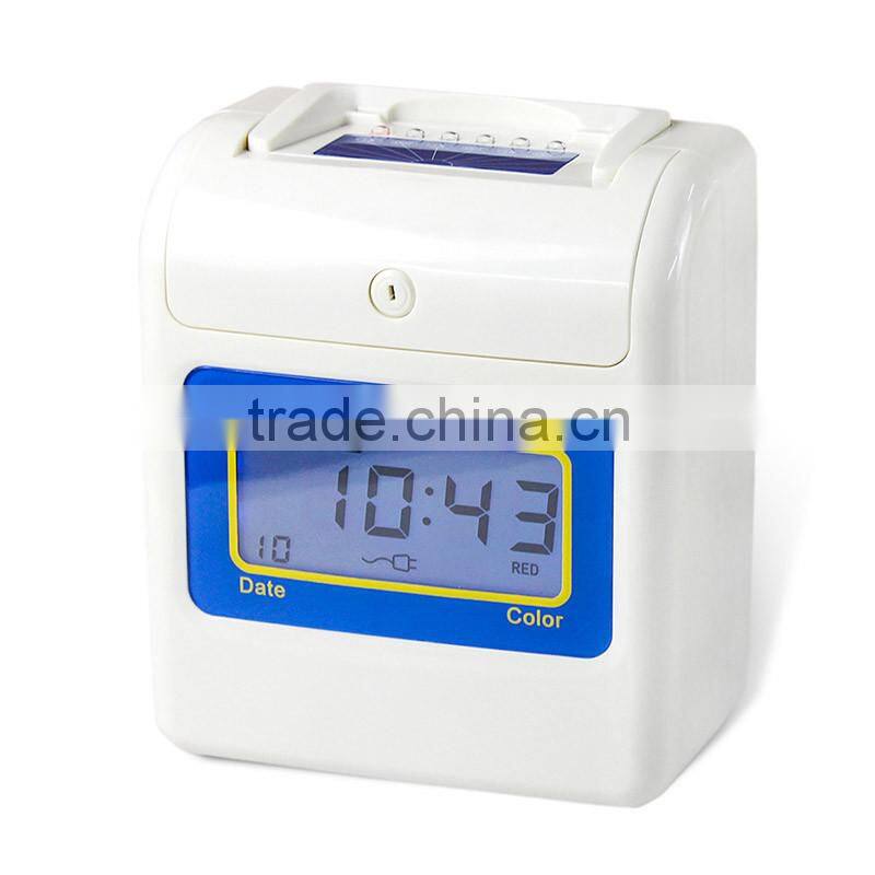 top selling electronic time recorder attendance machine price