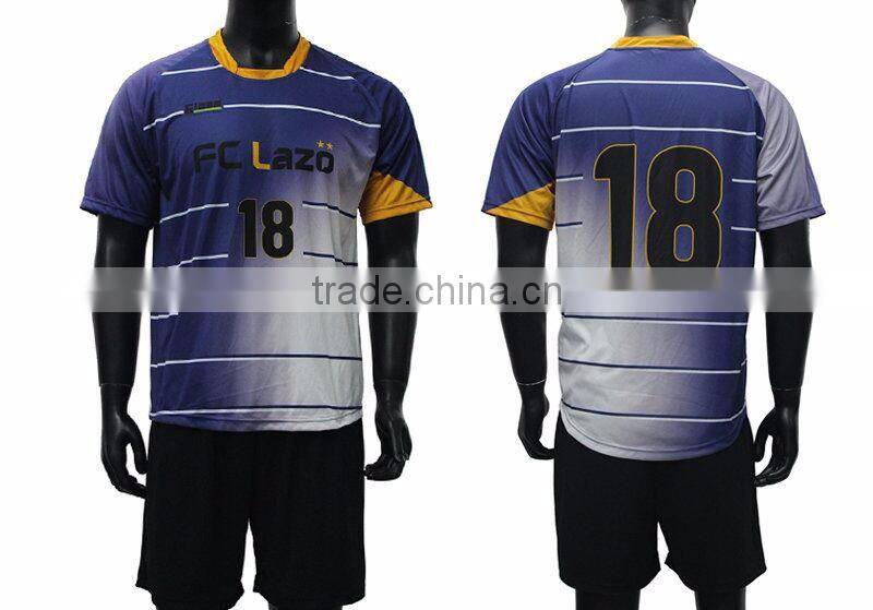 China wholesale market sublimated soccer jersey shirt