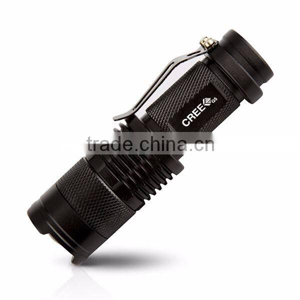 Manufacturer Supply Cheap Bulk AA Powerful Pocket Mini LED Flashlight with Branding