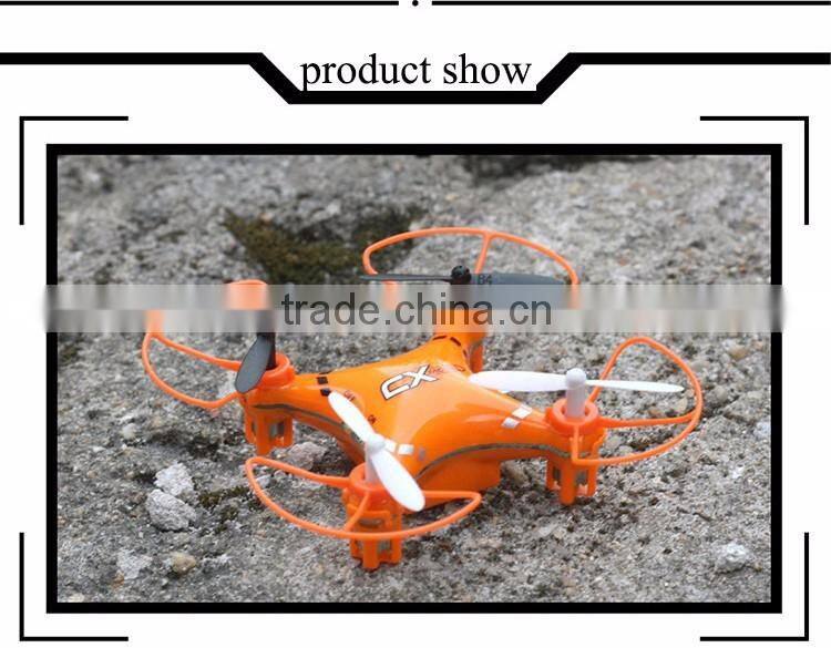 Toys & Hobbies CX series miniquad battery mini racing rc drone 2.4g 4ch 6 axis gyro nano aircraft hand throwing micro quadcopter