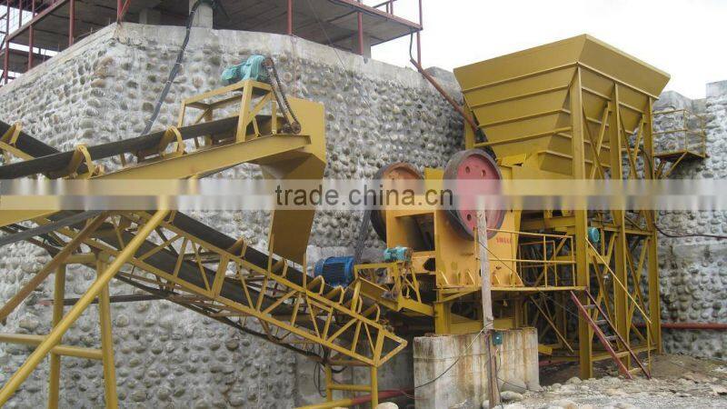 ZOONYEE automatic stationary complete stone crushing plant stone crusher