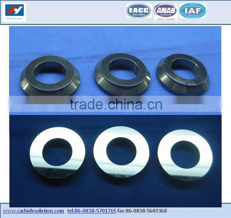 Customized tungsten carbide /silicon carbide mechanical seal rings for oil pumps /oil industry