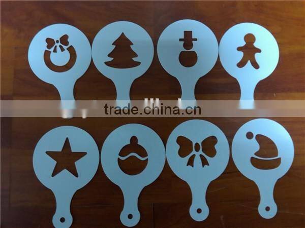 Set 8-piece Birthday/Wedding Cake Stencils YB-M-22
