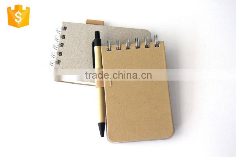spiral notebook/notebook with colored paper/mini notebook/wenzhou