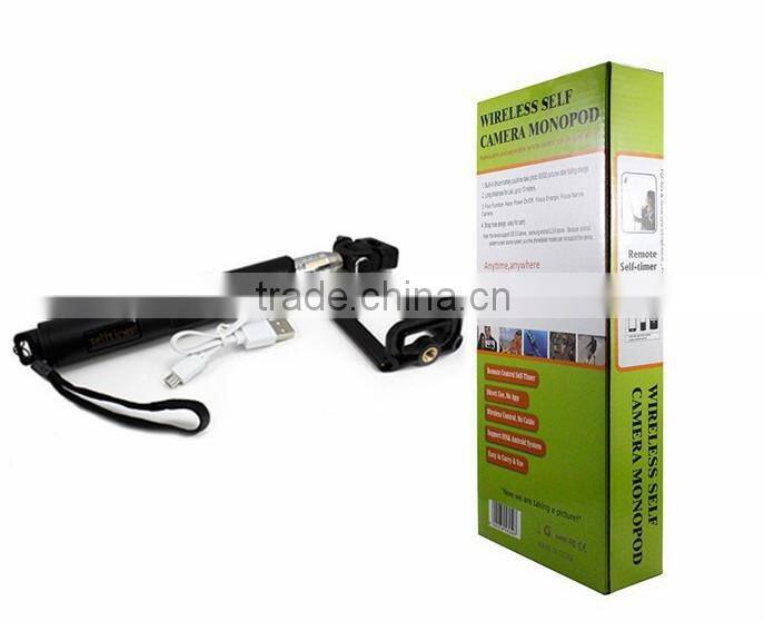 New 2 in 1 Wireless zoom fucntion monopod bleutooth selfie stick