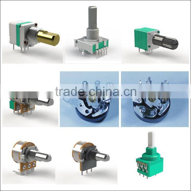 RS17-12 pole 6 position rotary switch volume on-off switch rotary switch rotary switch 4 pole 2section pins rotary switch
