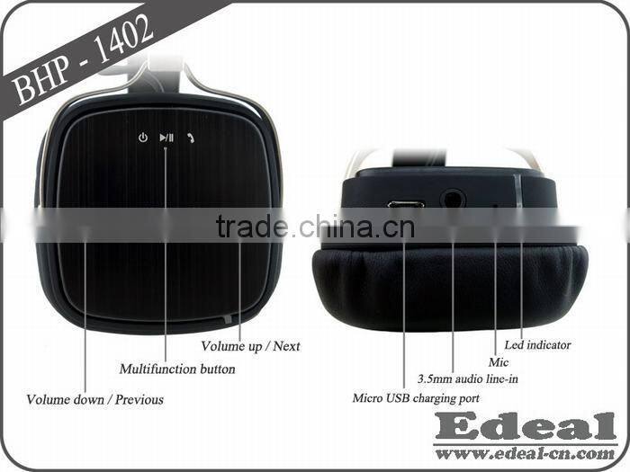 Good Bluetooth earphone bluetooth headphone with foldable strap