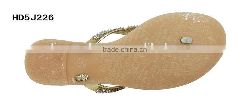 New Style Crystal Jelly Slippers,Slipper,Comfortable Beach Slippers