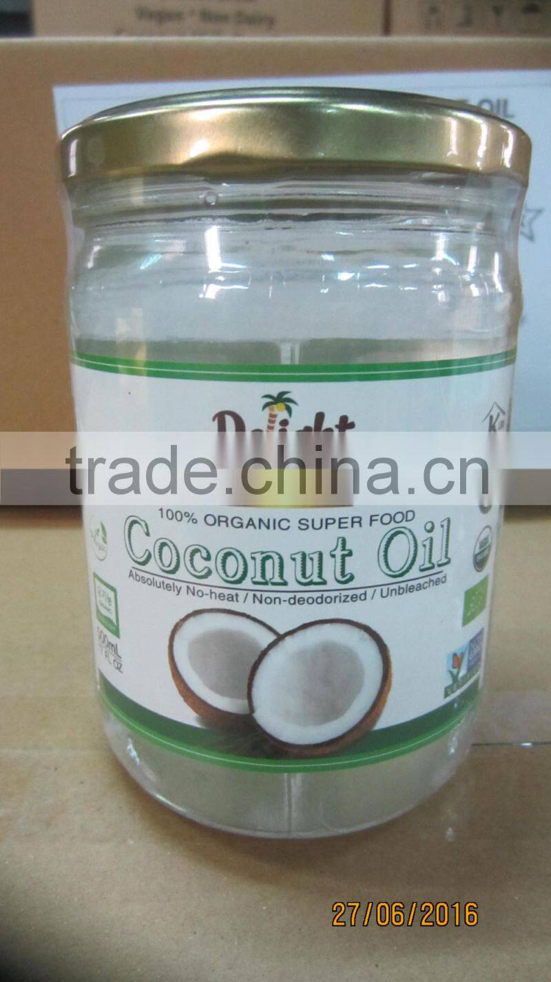 COLD PRESSED EXTRA VIRGIN COCONUT OIL