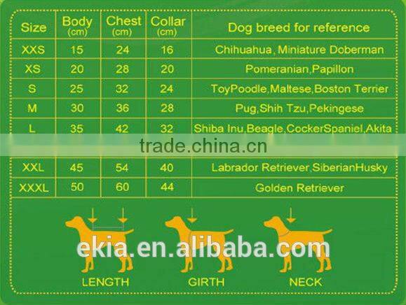 fashionable pet Formal dress clothes,pet skirt,dog clothes,pet coats,pet jackets,pet outerwears,different size for choice