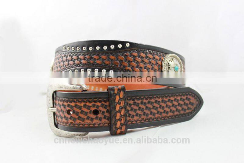 2015 A formal genuine Leather belts for men's