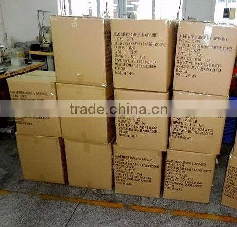 hotselling promotion eco-friendly insulated snap 5mm neoprene can cooler