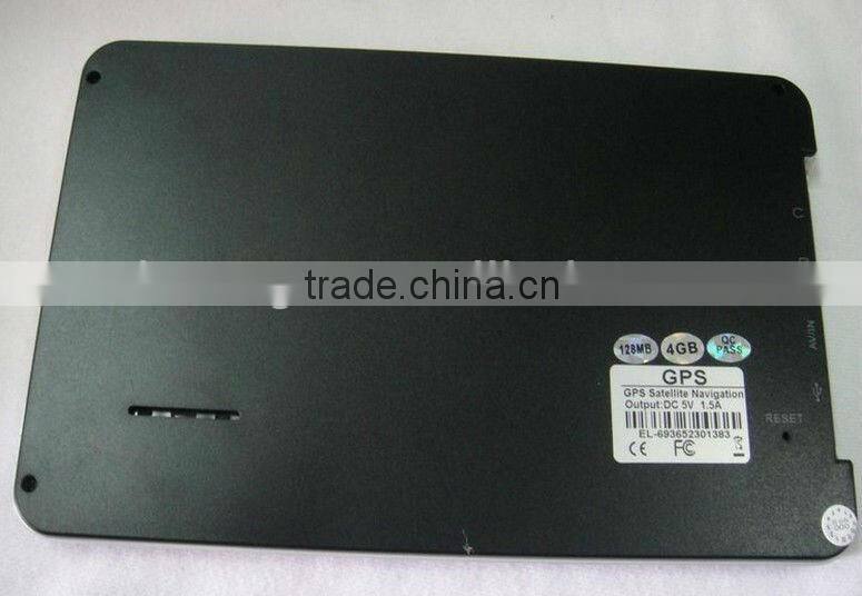 7 inch GPS with built-in 4GB memory and google map car gps tracking system