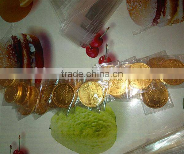 Thick Gold Plated Tungsten Gold Eagle Coin
