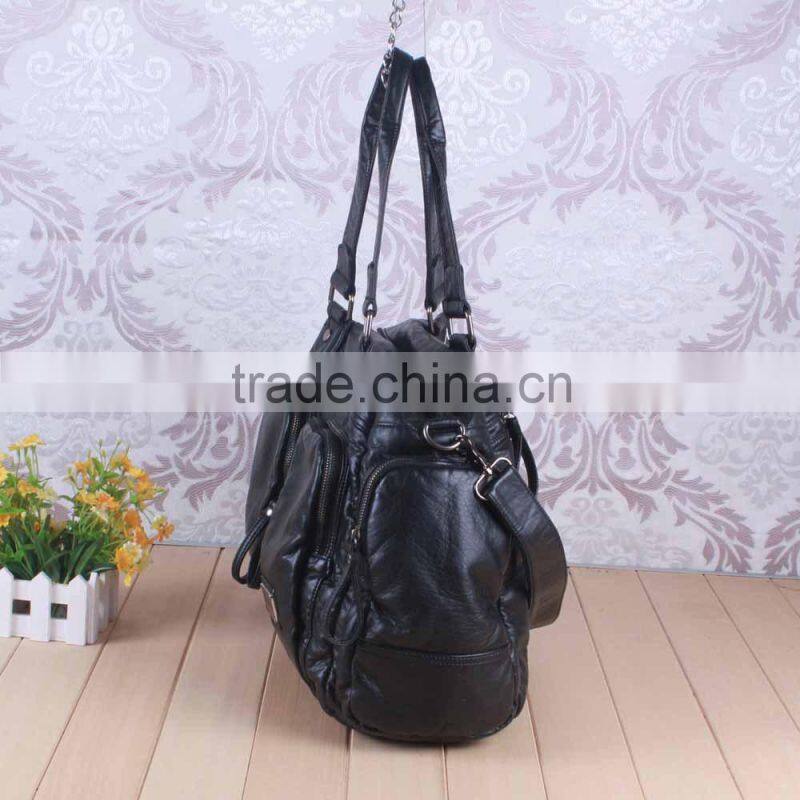2014 Hot sales Guaactory wholesale price Angel kiss Black business handbag