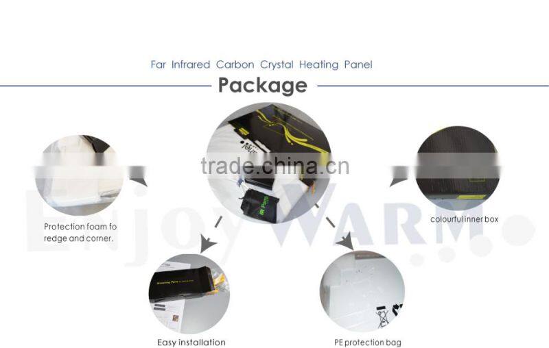 CTUV GS SAA Rohs CE IP54 Manufacturer 2016 new image surface 360w 600w 720w 960w 1200w infrared carbon fiber heating panels