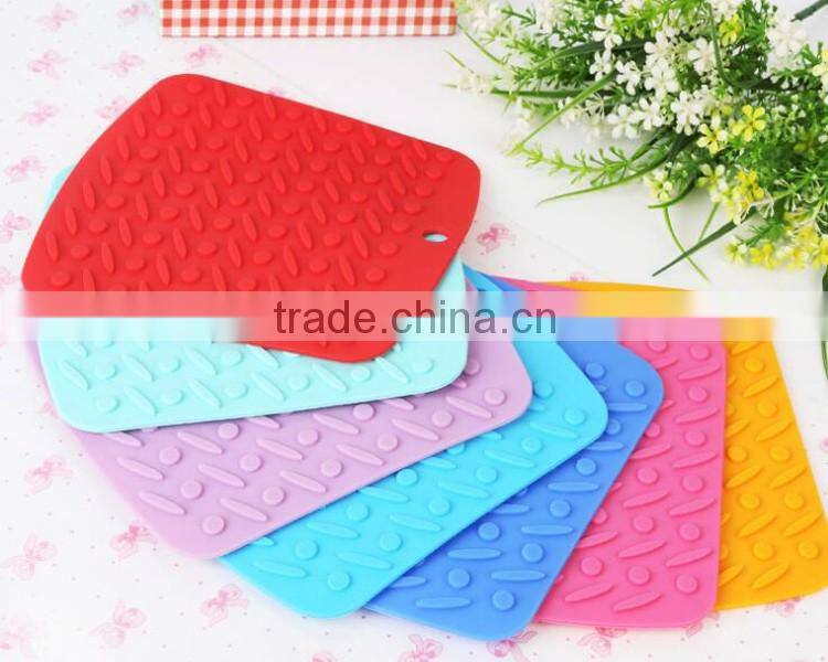 2016 High quality heat resistant rubber mat/ silicone mat