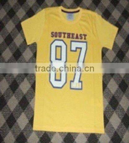 High Quality Cotton Printed Men's White T-Shirt