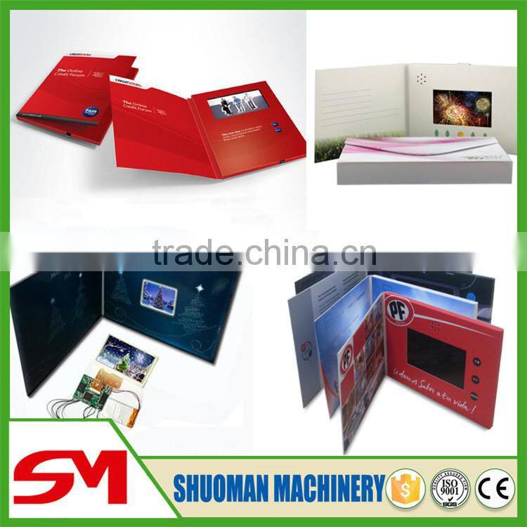 Fashionable appearance and useful lcd video business card