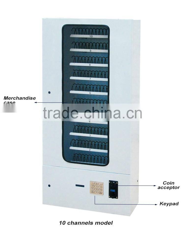 Hot Selling Coin Operated Outdoor Condom Vending Machine