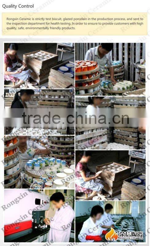 Hand-painted animal wholesale ceramic travel coffee mugs