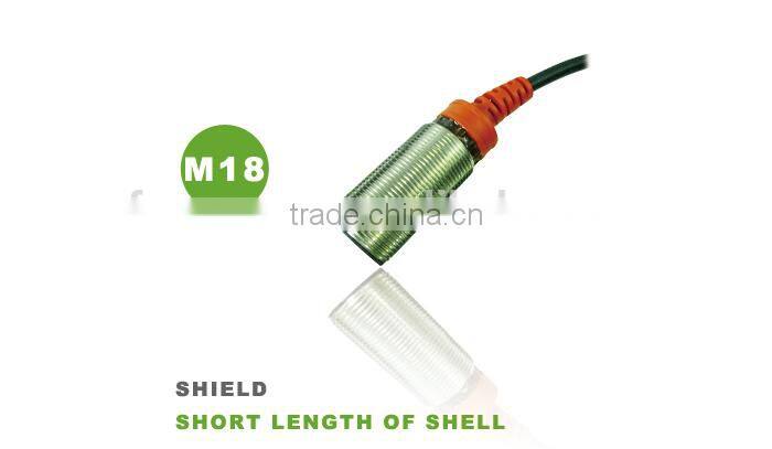 F&C M18 F3C-18ES05 Series, 12~24v DC switching Transducer, Short Housing Type, Flush Position Transducer