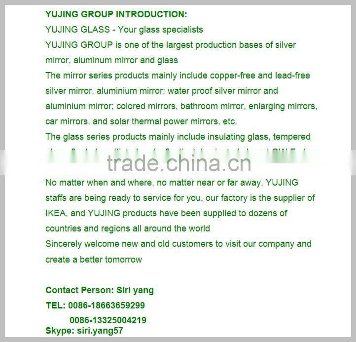 3mm/4mm/5mm china bathroom mirror factory
