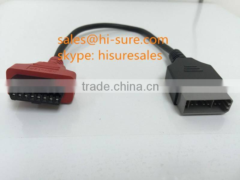 J1962 obdii connector to NISSAN14P connector for car diagnostic equipment