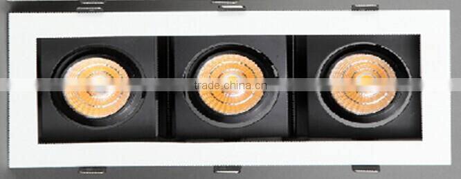 3x20W BJ-3TGS-85 RECESSED COB 50W LED downlight