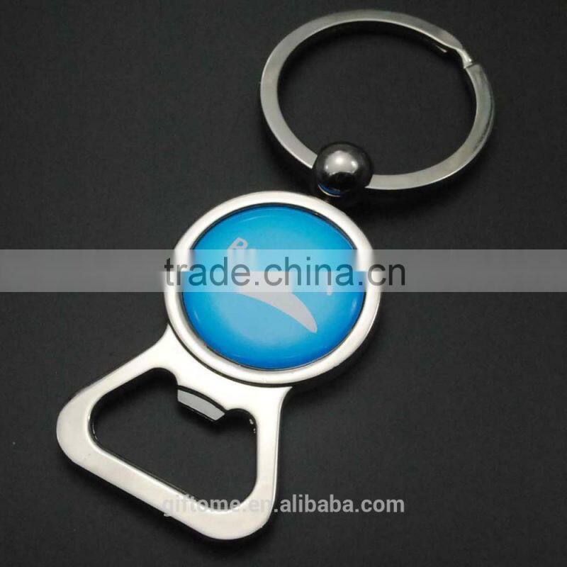 metal OEM keychain with customm gift box