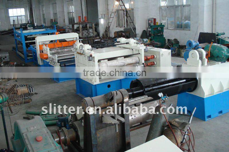 coil metal strips straightening and cut to length line