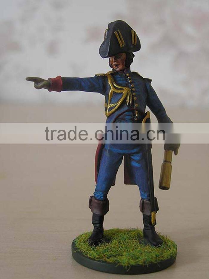 Hand-painted Soldier Figure French ArtIlleryman Miniature