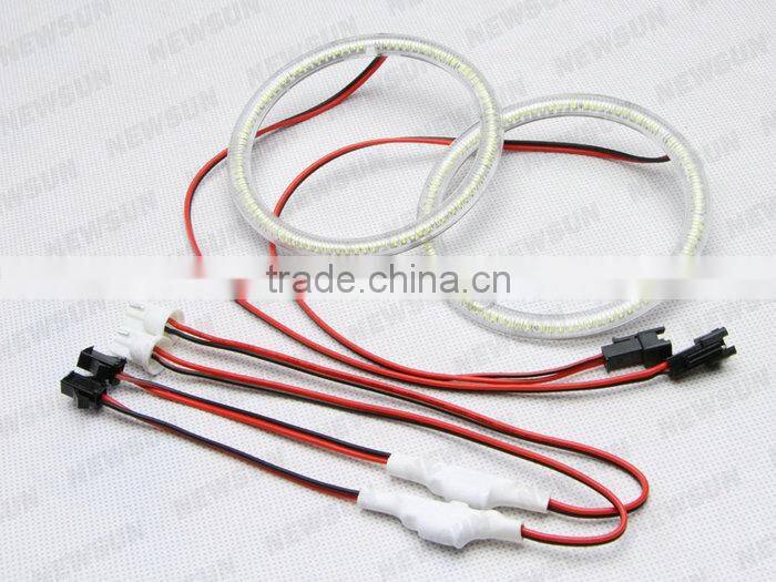 12V 0.2W per LED high power 3014 SMD led angel eyes 125mm halo ring for car headlamp with competitive prices