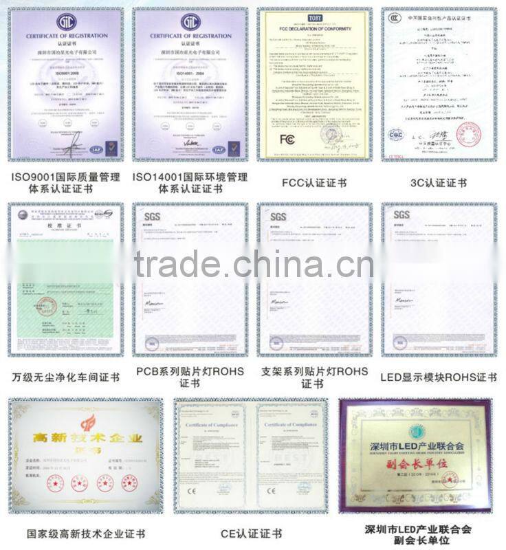 Colorful 1388AURPGB dot matrix led diode