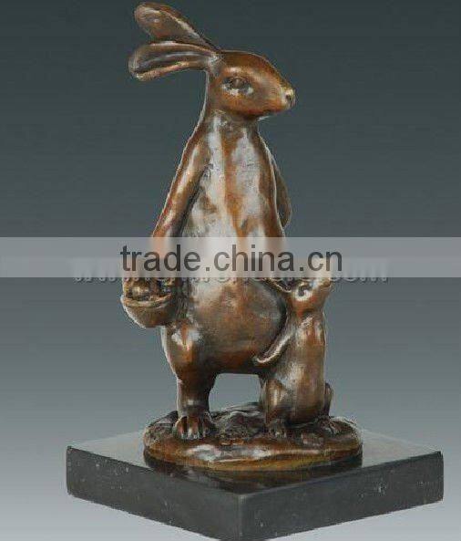2011 Hot sale small bronze sculptures of Rabbit01 (AL250)
